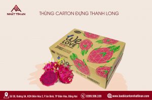Thùng Carton Đóng Gói Thanh Long Xuất Khẩu