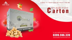 Thùng Carton Đóng Gói Hạt Điều